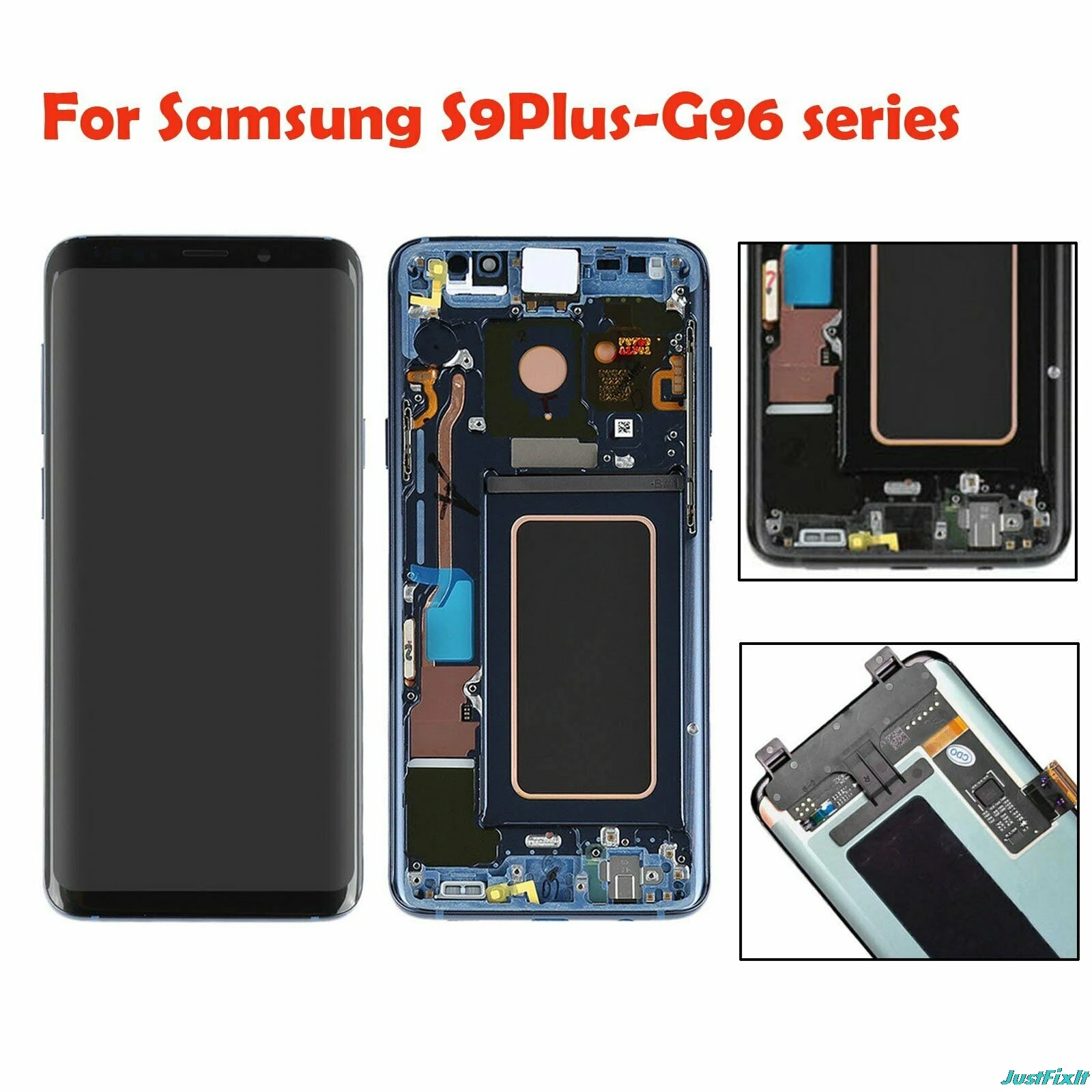 Оригинальный супер AMOLED для samsung Galaxy S9 Plus G965F G965U S9plus ЖК дисплей сенсорный экран