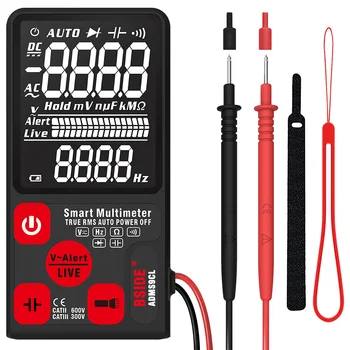 

Hot Smart Auto Digital Multimeter Large Screen Display Voltage Resistance Tool ADMS9CL K888