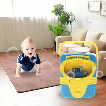

Baby Bath Toys for Kids Bubble Machine Automatic Bubble Maker Blower Music Electric Outdoor Toys Baby bubble for kids party