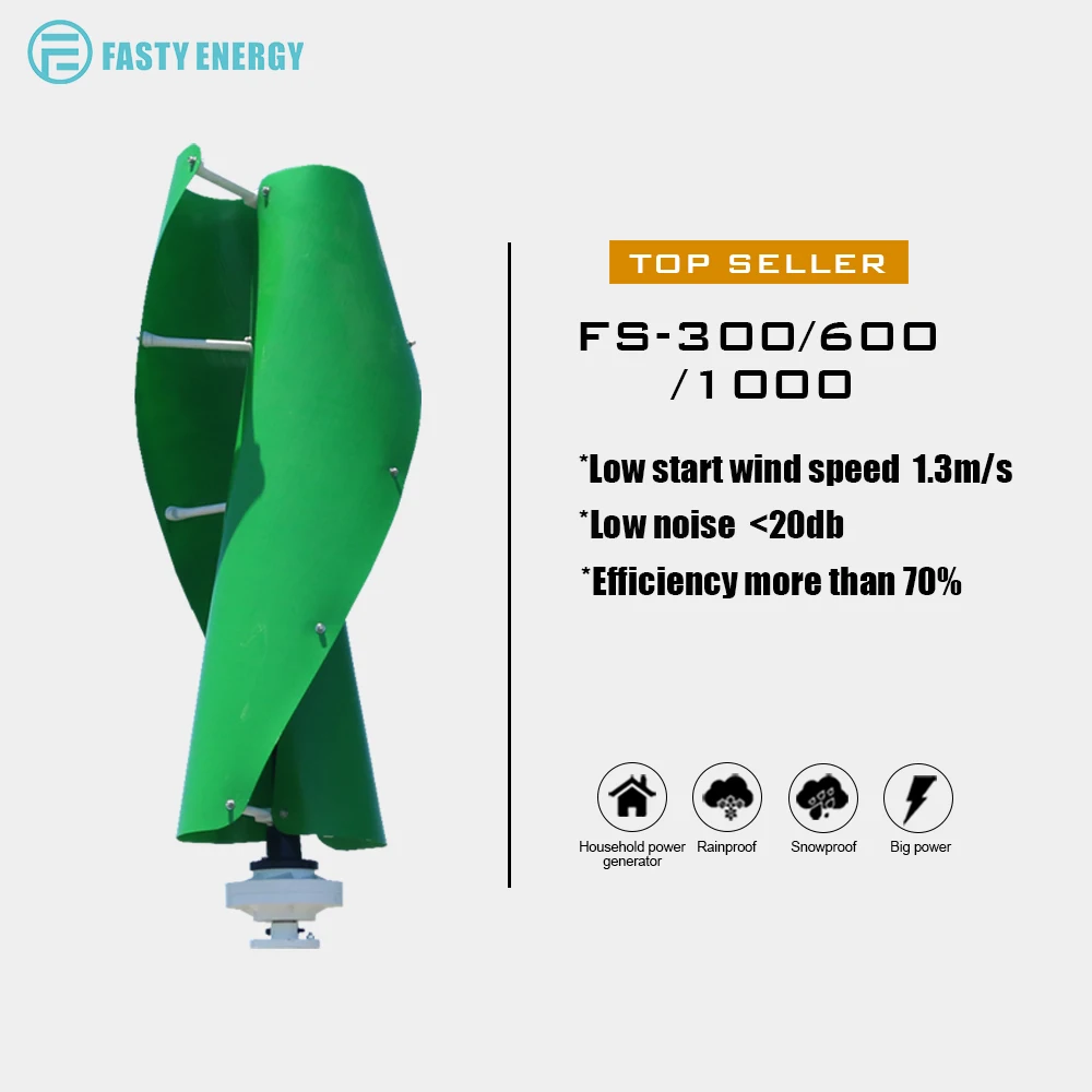 NO MPPT regulator Гибридный 300w 400w 600w 12v24v вертикальный ветряной генератор с Маглев генератор и 12v 24v Авто со слежением за максимальной точкой мощности, контроллер для дома - Цвет: NO MPPT regulator