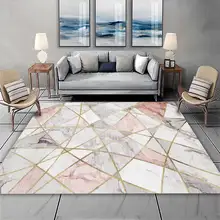 Пушистые коврики, противоскользящий ворсистый ковер для столовой, дома, спальни, напольный коврик