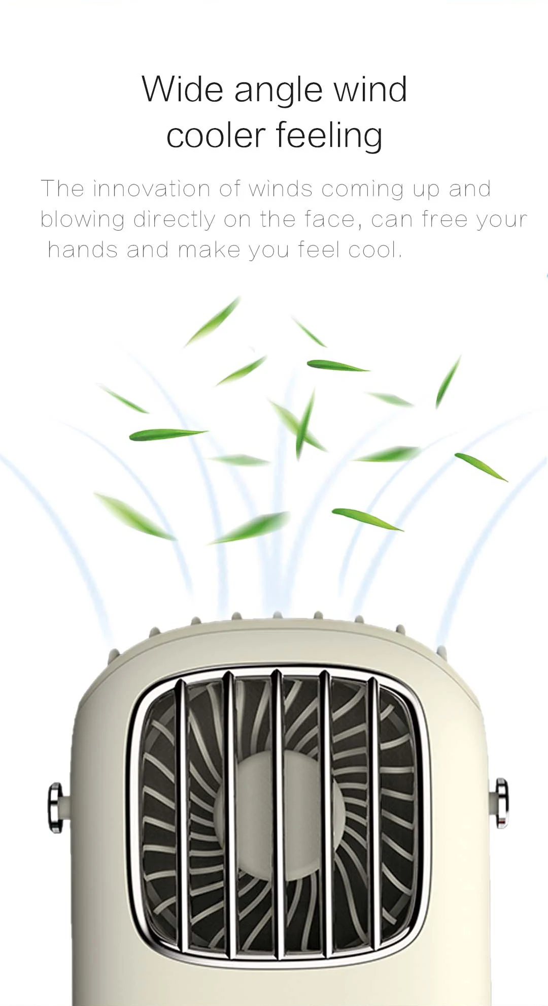 Gadgetoo Totu Portable Hanging Neck Fan Mini Pocket Air Cooling Fan