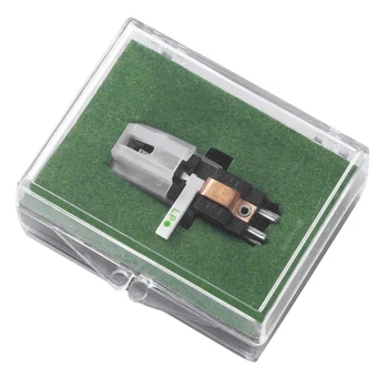 

Ruby and Sapphire Dual Needle Stereo Stylus Turntable Cartridge Pickup Accessory for Record Player,netic,Phonograph