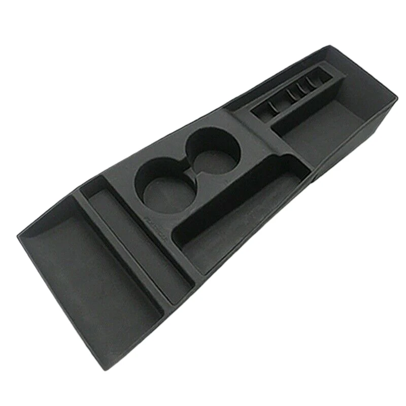 

Car Center Console Armrest Box Storage Box Cup Holder for Tesla Model X S 2012-17