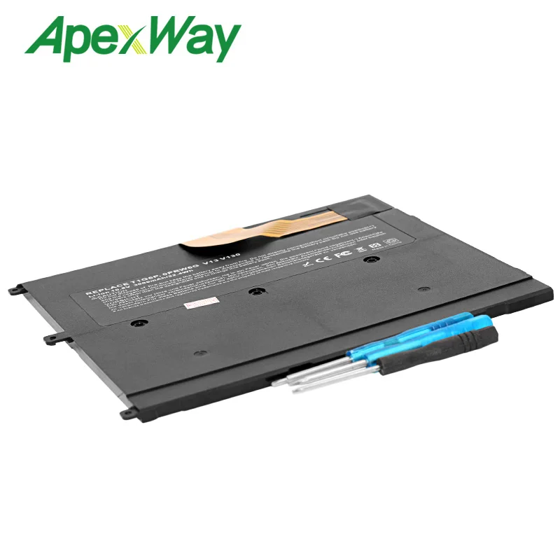 Аккумулятор Apexway для ноутбука DELL 11 1 В 3000 мАч V13 V13Z V130 V1300 0NTG4J 0PRW6G 0449TX PRW6G T1G6P|battery bike for