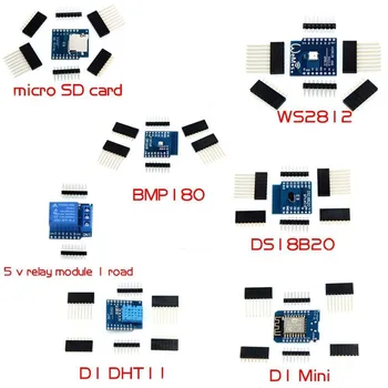 

mini D1 kit 7 in 1 development board WS2812 DS18B20 BMP180 BMP180