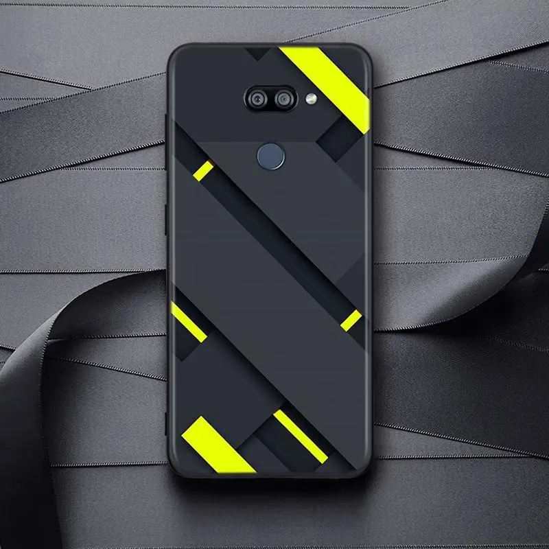 Автомобильное углеродное волокно для LG K22 K71 K61 K51S K41S K30 K20 K50S K40S Q60 V60 V50 V40 V35 V30 G8 ThinQ Black чехол для телефона (art.: 3920b5f926558) - 3920b5f926558