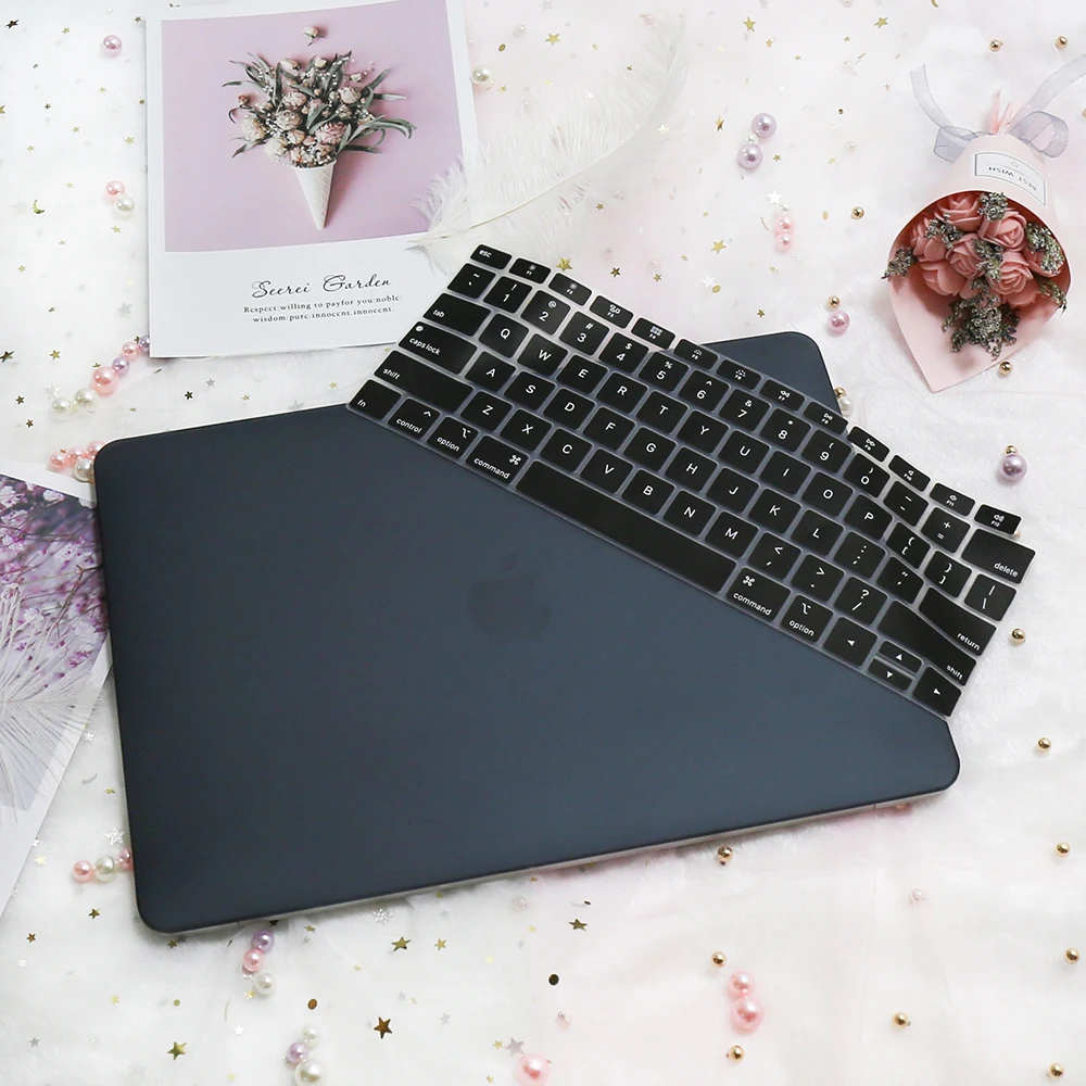 Чехол для ноутбука MacBook Touch ID 2020 M1 Air 13 A1932 A2179 для MacBook Pro 13 2338 Чехол Air Pro Retina 11 12 13 13,3 15 чехол