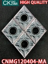  CNMG120404-MA ZM1125 CNMG 120404 MA Carbide Inserts External Turning Insert Tools CNC mechanical metal lathe Turning cutter tool 