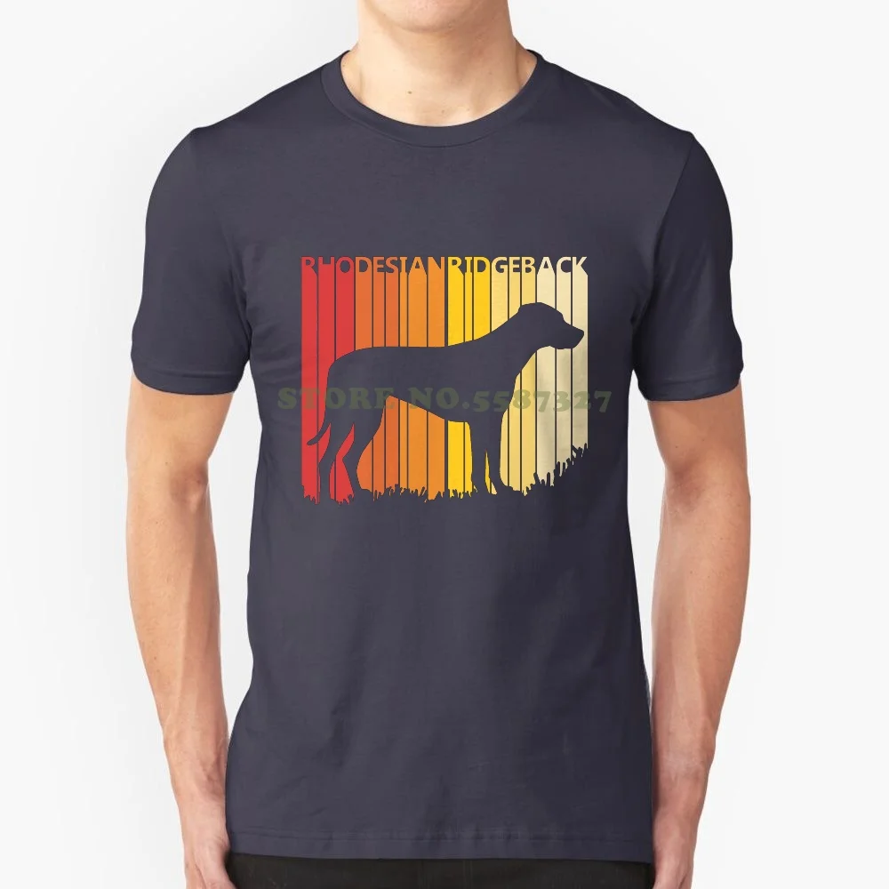 Vintage Retro Rhodesian Ridgeback Regalo Di Natale Grafico Personalizzato Divertente Vendita Calda Tshirt Rhodesian Ridgeback Rhodesian Ridgeback