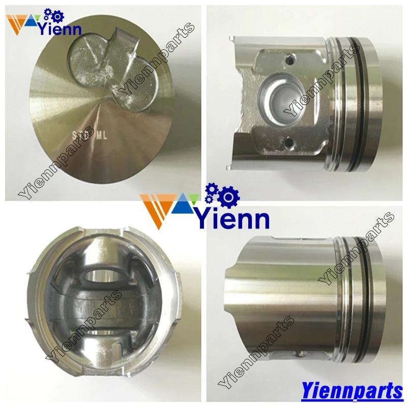 

For Yanmar 4D92E 4TNE92 Piston Kit 129904-22120 W/ Pin Clips For LiuGong 2020H 2025H Forklift 4TNE92 Engine Repair Parts