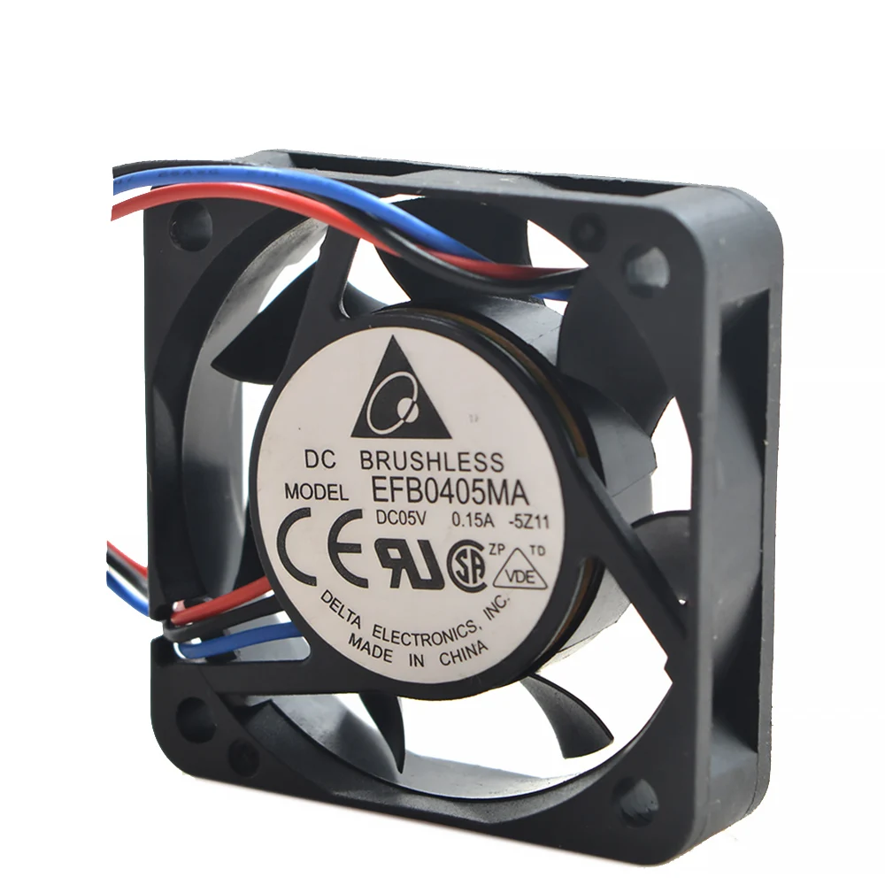 Original DELTA EFB0405MA 5V 0.15A 4CM 4010 cooling fan 40x40x10mm Original DELTA EFB0405MA 5V 0.15A 4CM 4010 cooling fan 40x40x10mm