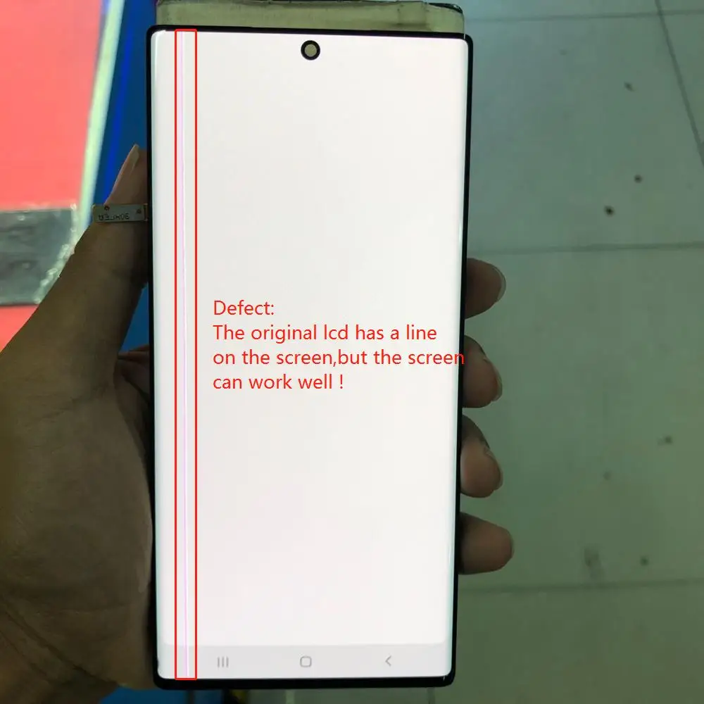 Оригинальный AMOLED ЖК дисплей для Samsung Galaxy Note 10 N970F note10 plus N975 N9750 сенсорный экран