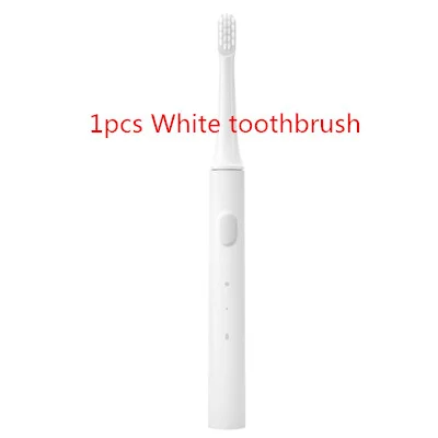 Toothbrush 1pcs Xiaomi Mijia T100 автоматический интеллектуальный водонепроницаемый светильник звуковая электрическая зубная щетка 46 г портативная перезаряжаемая звуковая зубная щетка - Комплект: Toothbrush 1pcs
