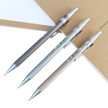 

Meida Propelling Pencil Low Center of Gravity 0.50.7mm Metal Automatic Pencil Lead Pen 2B for Student Office