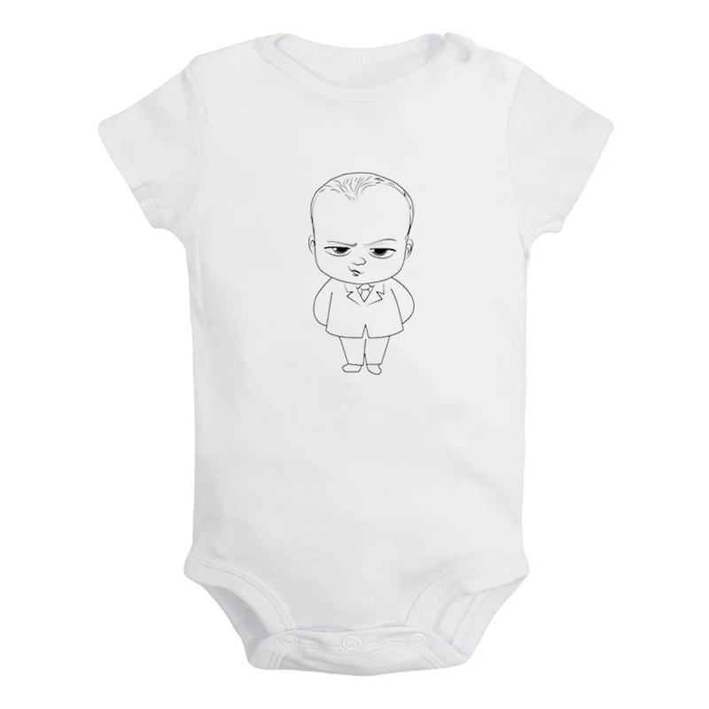 JcBaby2222WD Комплекты одежды для новорожденных мальчиков и девочек с надписью «Boss Baby Dream Up»; комбинезон с принтом для малышей; боди с короткими рукавами; хлопковая одежда - Цвет: JcBaby2222WD
