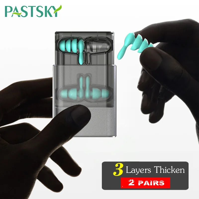 

Noise Cancelling Earplugs For Sleeping Study Travel Concert Hear Safe Anti Noise Hearing Protection Silicone Ear Plugs