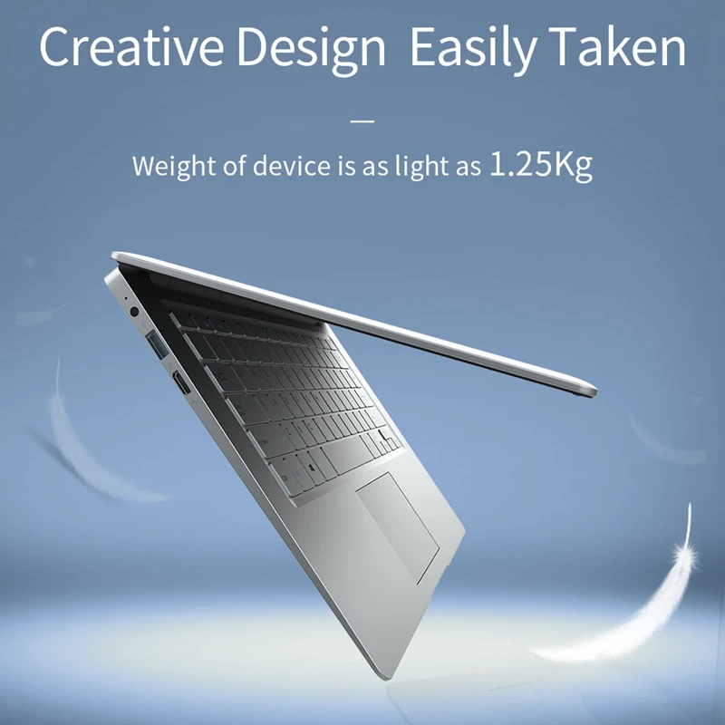 Jumper EZbook A5 14 Inch Laptop 1080P FHD Intel Cherry Trail Z8350 Quad Core Notebook 1.44GHz 4GB LPDDR3 64GB EMMC Windows 10 US