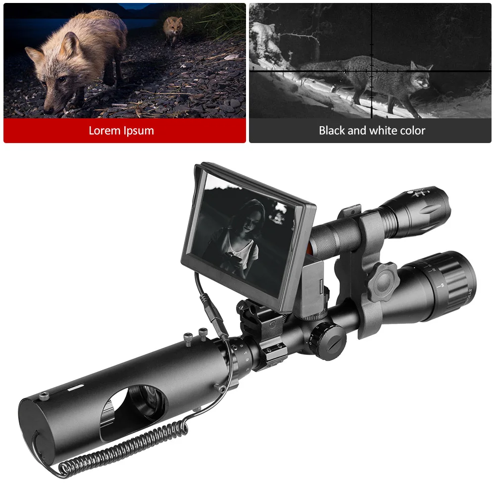 

Infrared laser sight night vision sight 850nm infrared LED hunting tactical optical sight waterproof night vision hunting camera