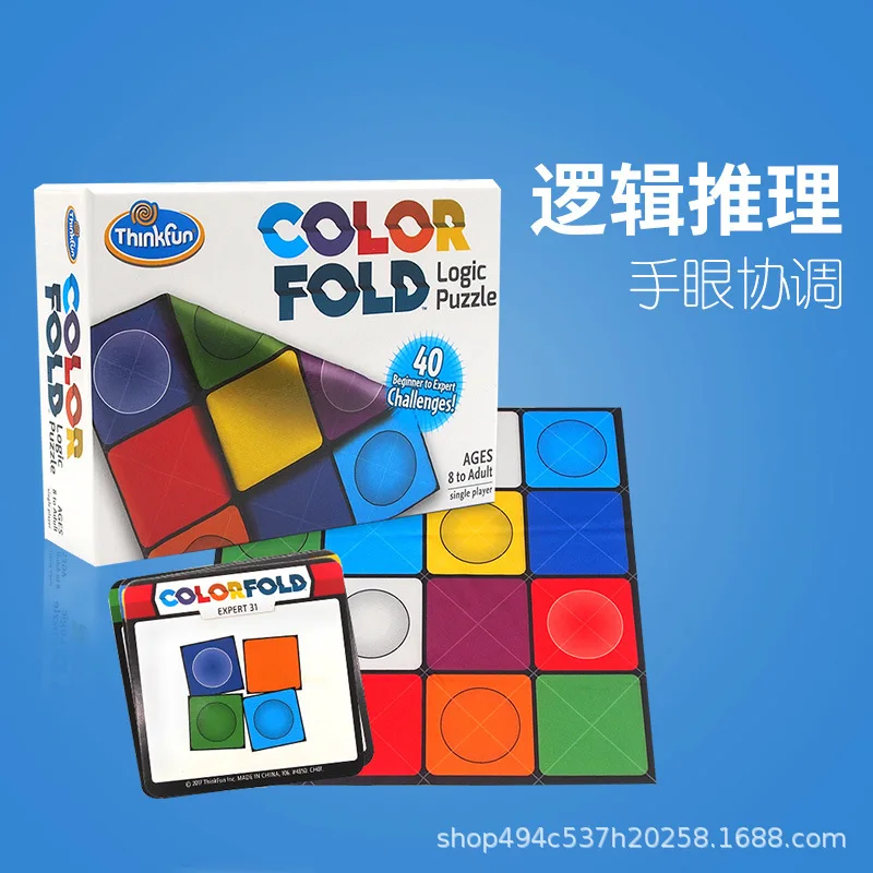 ThinkFun цвет стека Reduplicated
