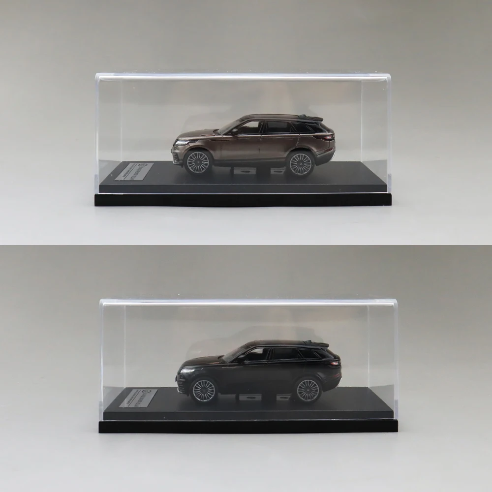 Brown and Black 1/64 lcd Velar SUV литая модель автомобиля Модель игрушки подарки для мальчиков и девочек - Цвет: Brown and Black