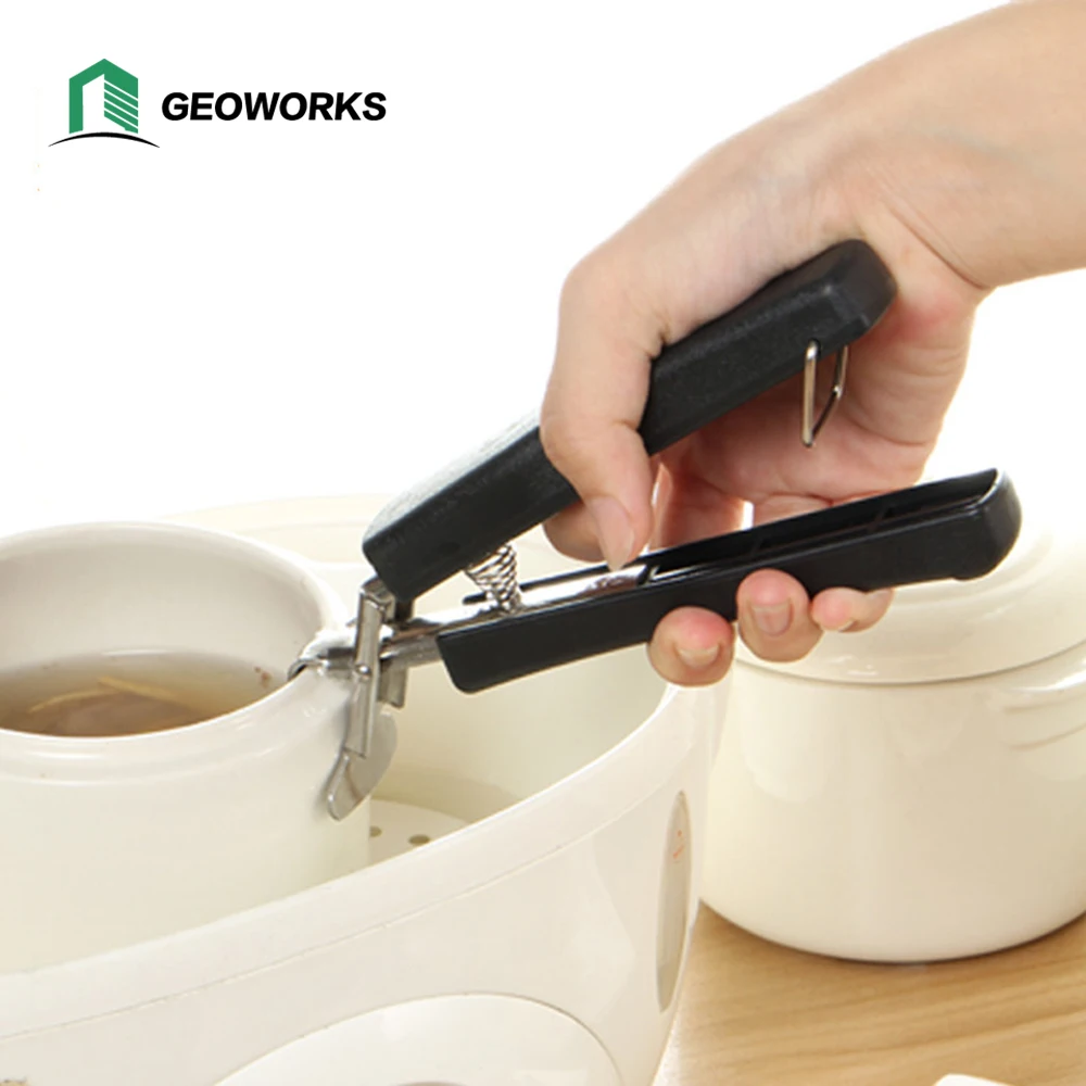 

Hot Bowl Holder Dish Clamp Hot Dish Plate Bowl Clip Pot Pan Gripper Retriever Tongs Kitchen Tool