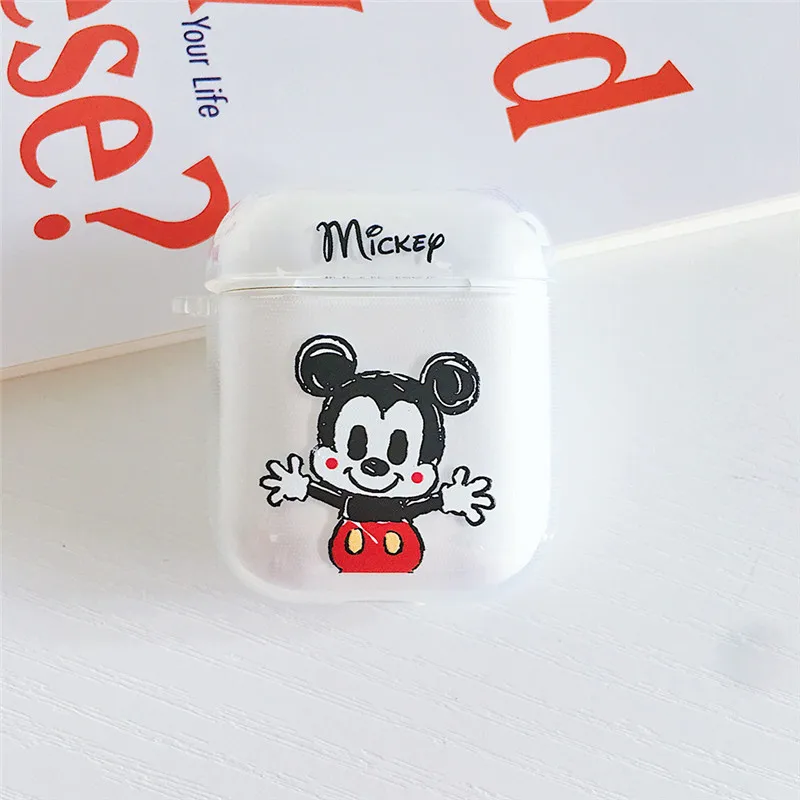Забавный мультяшный чехол для Apple Airpods, защитный чехол, милый чехол для Bluetooth наушников, Модный мягкий силиконовый чехол s, сумка для гарнитуры - Цвет: 5