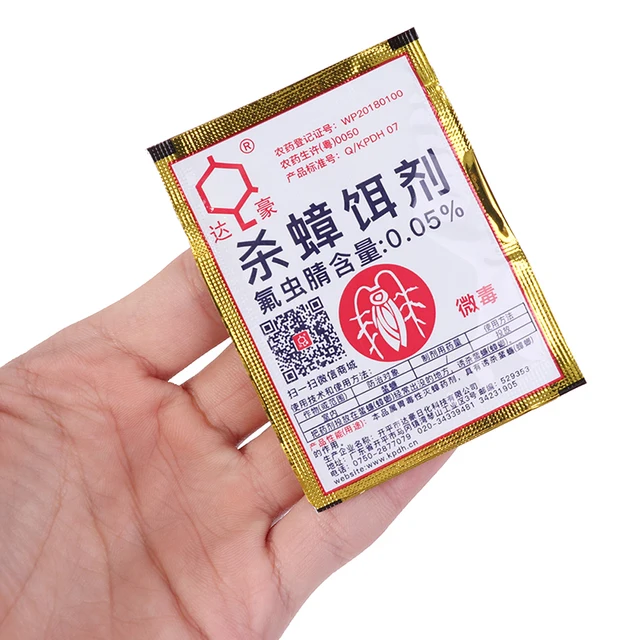 10 db Hatékony Gyilkos Csótány Csali Porpor Rovar Anti Kártevő Elutasítás Csapda Kártevőirtás - Image 3