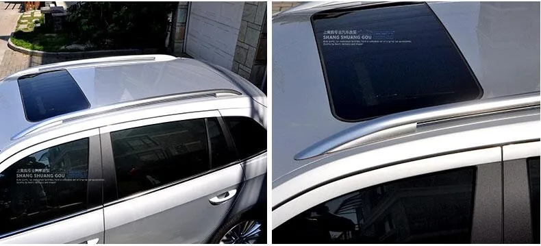 Для Volkswagen VW Gran Lavida 2013- багажник на крышу, рейлинги, барные стойки для багажа, верхние стойки, рельсовые коробки, алюминиевый сплав, паста, стиль