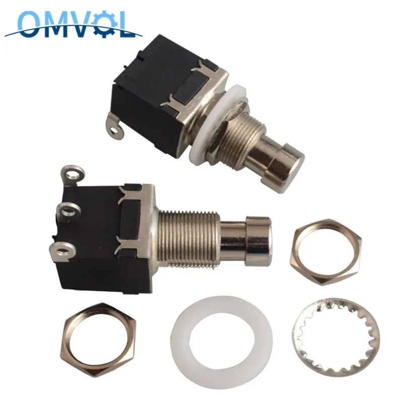 1PCLatchingtypemaintainedSPDTGuitarEffectsStompboxFootPedal