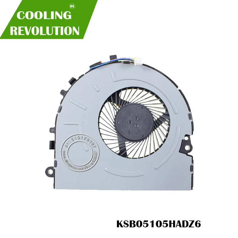 Оригинальный Фотофон вентилятор охлаждения для HP Pavilion 15 DA da0014TX KSB05105HADZ6 DC5V 0.35A