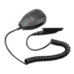 Ручной микрофон мини с индикатором Светильник Зажим водонепроницаемый сменный кабель прочные аксессуары двухканальные рации для BF UV9R