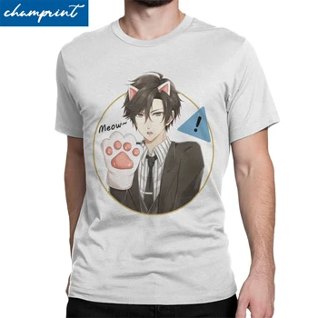 

Jumin Men T Shirt Mystic Messenger MM BG Otome Game Crazy Tee Shirt Short Sleeve Round Collar T-Shirt Cotton Gift Idea Clothing