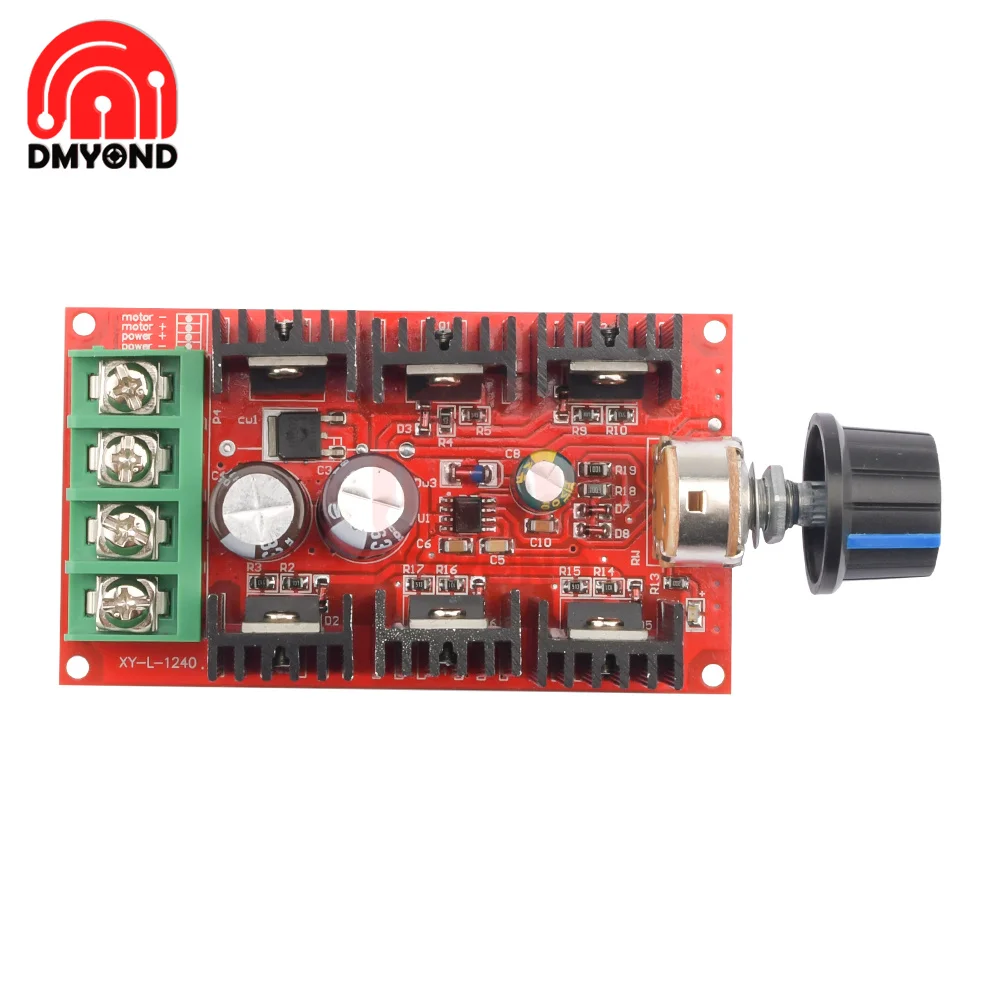 DC Motor Speed Controller Electric Motor Speed Controller Motor Speed Controller Voltage Regulator 40A 9-50V 2000W 12V