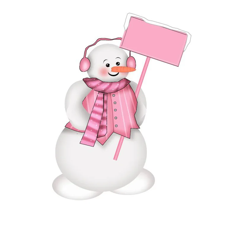 Рождественские Вырубные штампы со снеговиком 2019 фустель металличи для