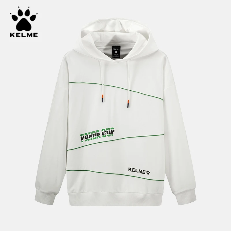 KELME мужские толстовки с капюшоном панда чашка бамбука цвет негабаритных хип хоп