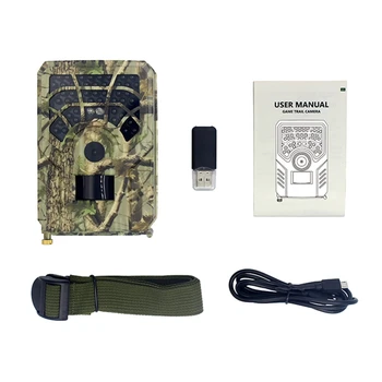 

IP56 12MP 1080P 120FOV IR LED Night Vision Motion Trigger Hunting Camera PIR