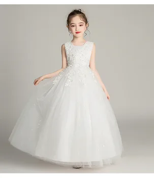 

Girl Dress 2020 New Baby Girl Party Dresses Christmas Halloween Elegant Retro Dress Girls Children's Clothing 4-15Y Kids Clothes