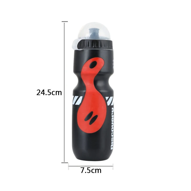 Bicycle Water Bottle with Holder Cage Bracket Cycling Sports Drink Jug