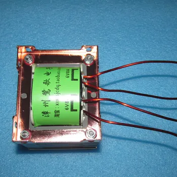 

96W 220V variable 6V8A+6V8A power transformer EI86X50, layered segmentation process, suitable for audio power supply