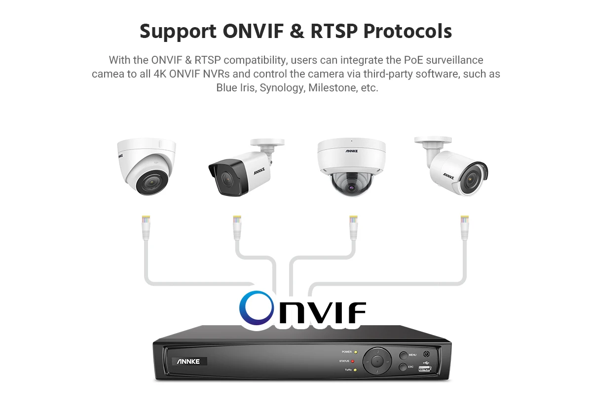 ip 4k ao ar livre indoor à