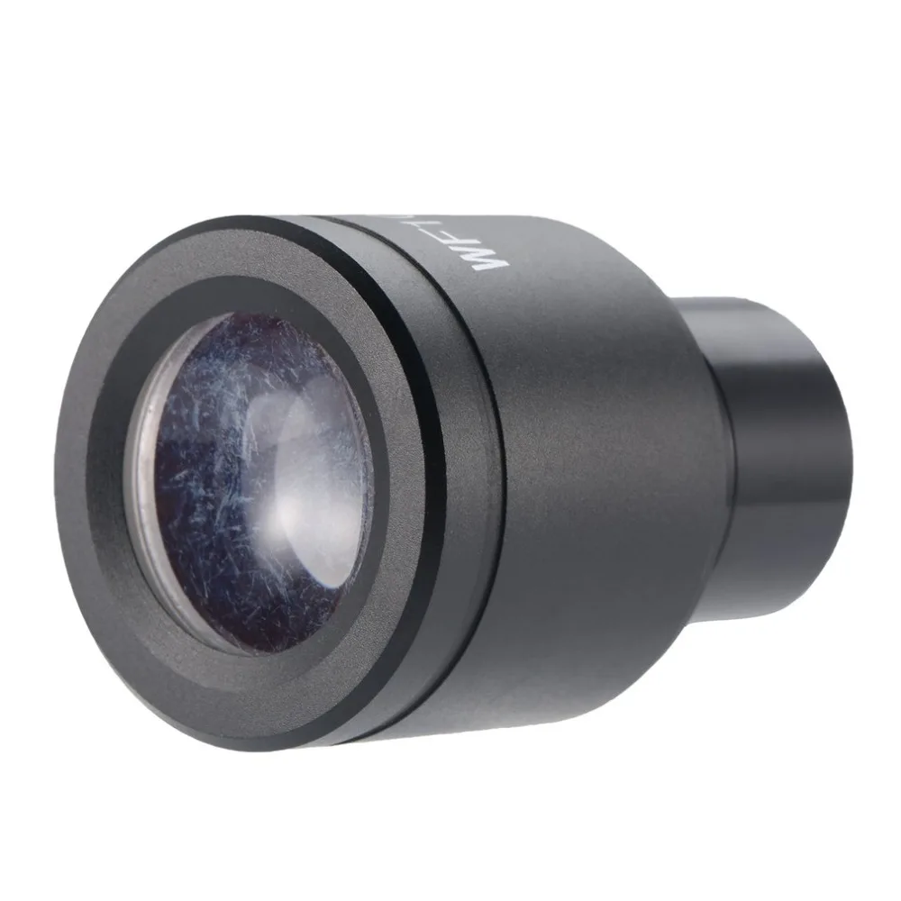 Широкое поле WF10X окуляр поле вид 18 мм для Биологический микроскоп оптический объектив окуляр с шкалой сетки