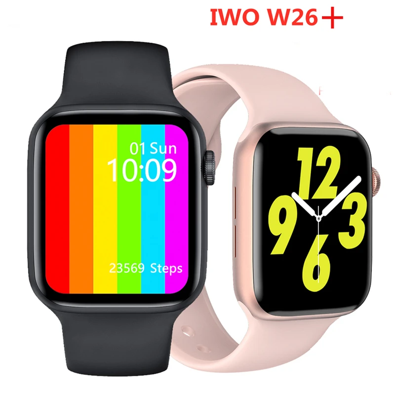 Iwo W26 Plus Smart Horloge Serie 6 40Mm 44Mm Met Call Bericht Herinnering  Ecg Ppg Hartslag Iwo w26 Smartwatch Voor Android Ios|Smart Watches| -  AliExpress