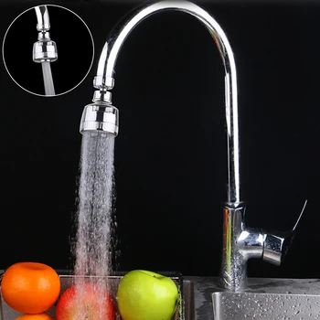 

360 Rotate Faucet Nozzle Filter Adapter Water Saving Tap Aerator Diffuser Bathroom Kitchen Accessories Kitchen Faucet 1Pc