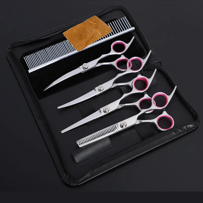 Pet Scissors For Dogs And Cats Shearing Set, Pet Grooming And