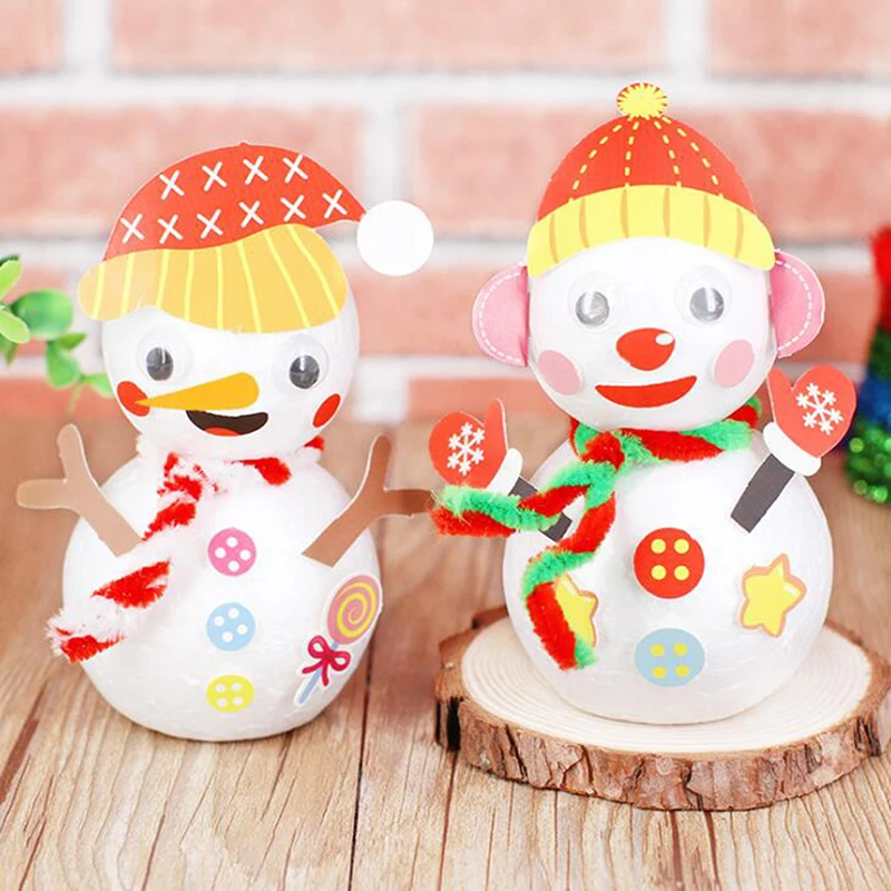 Детская посылка из материала «сделай сам», Рождественский Снеговик, ручная работа, материал, посылка для детского сада, инструменты для раннего обучения, подарок для детей