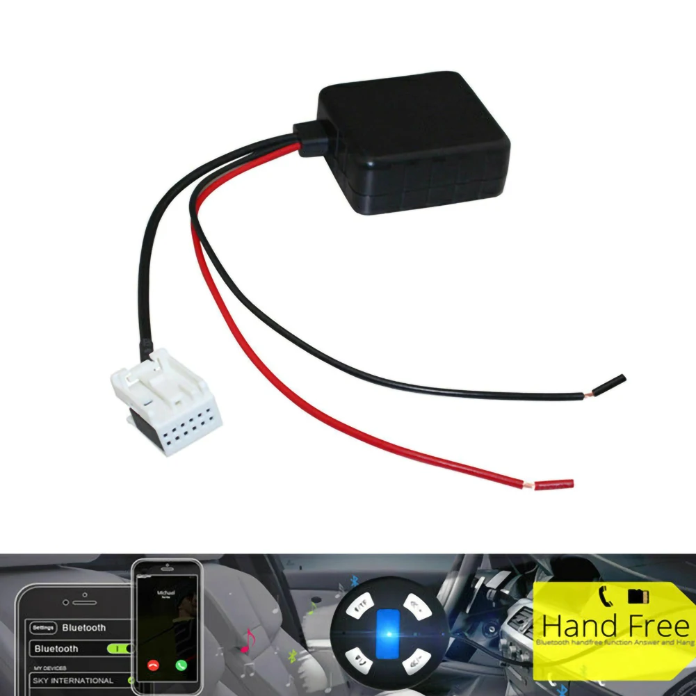 Bluetooth Радио стерео Aux приемник адаптер кабель для BMW E60 E61 E63 E64 E83|Кабели адаптеры и