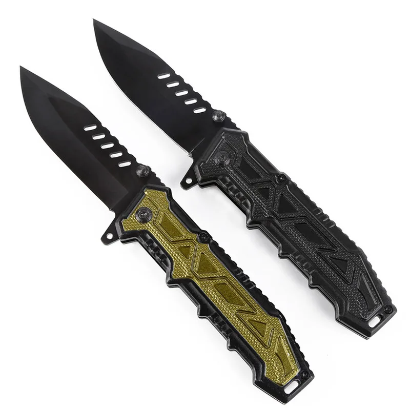 

Knife Tactical Folding Bushcraft Outdoor Portable Ceramic Ball Bearing Knife ACUTO 440C Stainless Steel Knives