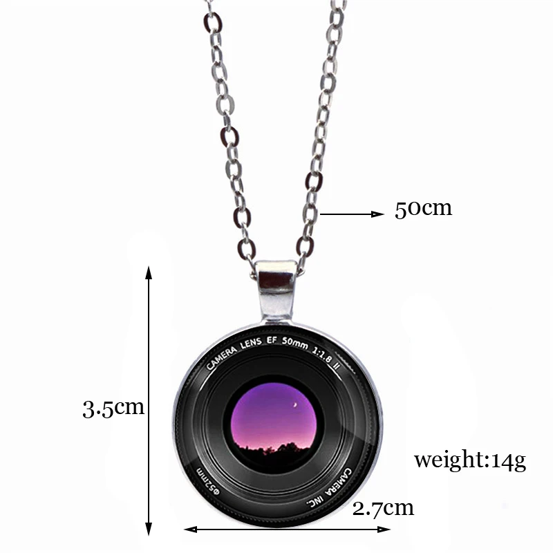 BTWGL Новинка подвеска с линзой объектив камеры фотография Пара Ожерелье Подарок