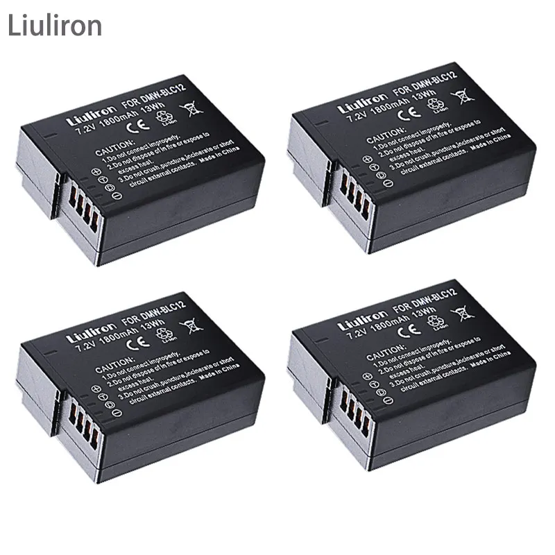 DMW BLC12 ДМВ DMWBLC12 Батарея для цифрового фотоаппарата Panasonic BLC12E BLC12PP FZ200 FZ1000 DMC G5 G6 GH2 V
